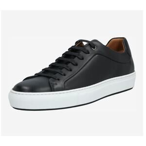 Hugo Boss Black Leather Sneakers - New Size 7